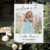 Foto Verjaardagsteken, Feestbord, Welkomstbord Poster