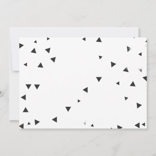 Foto verjaardagsuitnodiging jongen dinosaurus kaart (Achterkant)