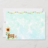 Foto verjaardagsuitnodiging Kwekerdieren nodigen u Kaart (Achterkant)