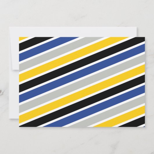 foto verjaardagsuitnodiging politie kaart (Achterkant)