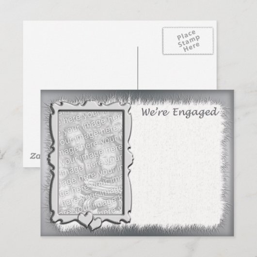 Foto Verloving Aankondiging (Voorkant / Achterkant)