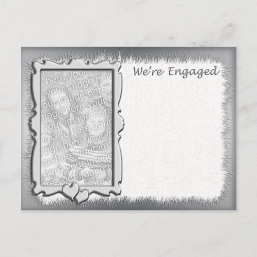 Foto Verloving Aankondiging (Voorkant)