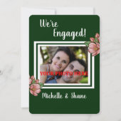 Foto Verloving Aankondiging (Voorkant)