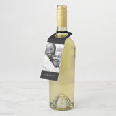 Foto | VERLOVING | Bottle Hanger Label | Wit (Schuin)