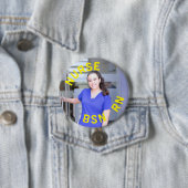 Foto verpleegkundige BSN RN 3 inch cirkel Ronde Button 7,6 Cm (In situ)