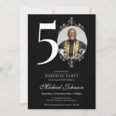 Foto Verrassing 50e Verjaardagsfeest Kaart (Voorkant)