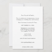 Foto - Verticaal Datum wijzigen met Ombre 2 Kaart (Achterkant)