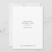 Foto - Verticaal sparen de Datum & het Handschrift Kaart (Achterkant)