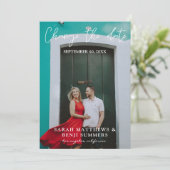 Foto - Vertical Wijzig de datum Kaart (Staand voorkant)