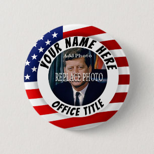 Foto vervangen Creëer a Campaign Round Ronde Button 5,7 Cm