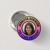 Foto vervangen | Klasse President Button (Voorkant /achterkant)