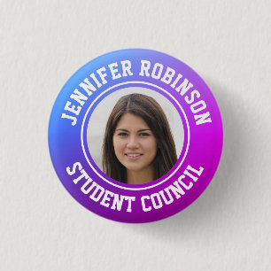 Foto vervangen Studentenraad Ronde Button 3,2 Cm