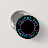 Foto vervangen | Studentenraad Ronde Button 3,2 Cm (Voorkant /achterkant)