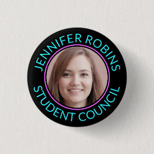 Foto vervangen Studentenraad Ronde Button 3,2 Cm