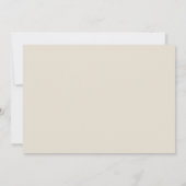 Foto Victoriaans Bloemen Lijst Bruiloft Save The Date (Achterkant)