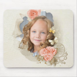 Foto Victoriaans Floral Muismat