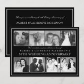 Foto viering 50-jarig huwelijksjubileum kaart (Voorkant / Achterkant)