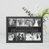 Foto viering 50e trouwdag kaart (Staand voorkant)
