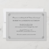 Foto viering 50ste huwelijksverjaardag kaart (Achterkant)