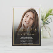 Foto: Viering van het begrafenis van het leven Kaart (Staand voorkant)