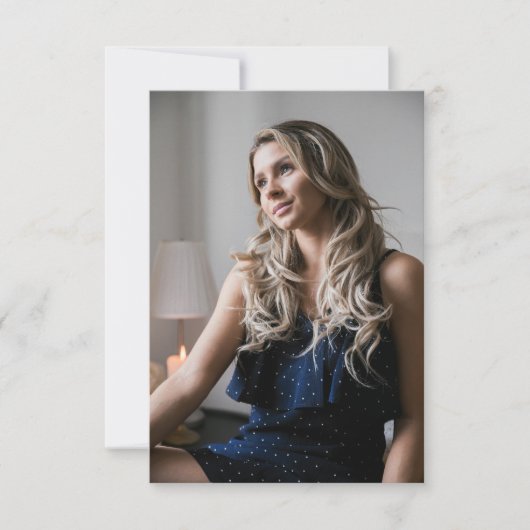 Foto Viering van het Leven Begrafenisgebed Kaart (Voorkant)