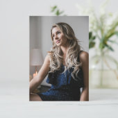 Foto Viering van het Leven Begrafenisgebed Kaart (Staand voorkant)