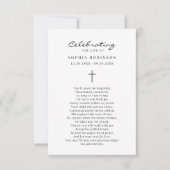 Foto Viering van het Leven Begrafenisgebed Kaart (Voorkant)