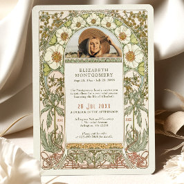 Foto: Viering van het leven door Alphonse Mucha Kaart