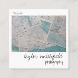  foto vierkante visitekaartje