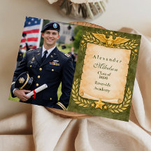 Foto Vintage Militaire Afstudeerfeest