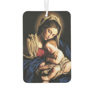 Foto & Virgin Mary Auto Luchtverfrisser