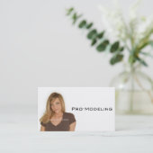 Foto Visitekaartje (Staand voorkant)