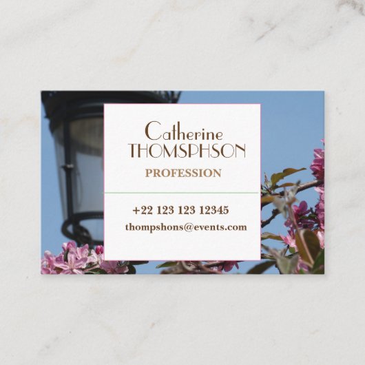 Foto Visitekaartje (Voorkant)