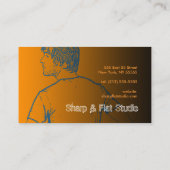 Foto visitekaartje 3 invoegen informatiekaartje (Achterkant)