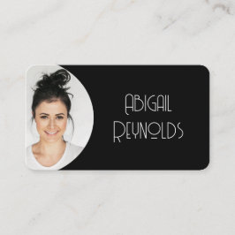 Foto Visitekaartje Black Lijst