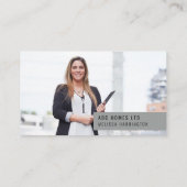 Foto Visitekaartje | Gemakkelijk aangepaste brandi (Achterkant)