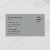 Foto Visitekaartje | Gemakkelijk aangepaste brandi (Voorkant)