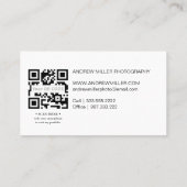 Foto Visitekaartje met QR-code (Achterkant)