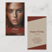 Foto Visitekaartje Model Acteurs Actrices Danser (Voorkant / Achterkant)