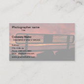 Foto Visitekaartje van de fotograaf (Achterkant)