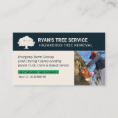 Foto-Visitekaartje van Tree Removal Service Visitekaartje (Voorkant)