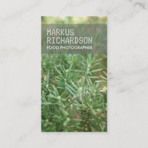 FOTO Visitekaartje voor fotografen of chefs