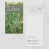 FOTO Visitekaartje voor fotografen of chefs (Voorkant / Achterkant)