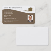 Foto Visitekaartjes van onroerend goed (Voorkant / Achterkant)