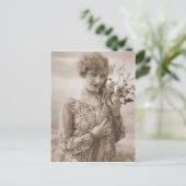 Foto  vlakke laag (150) briefkaart (Staand voorkant)