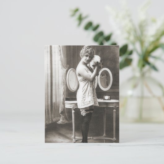 Foto  vlakker (188) briefkaart (Staand voorkant)