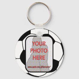 foto-Voetbal Sleutelhanger
