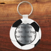 foto voetbal sleutelhanger (Voorkant)