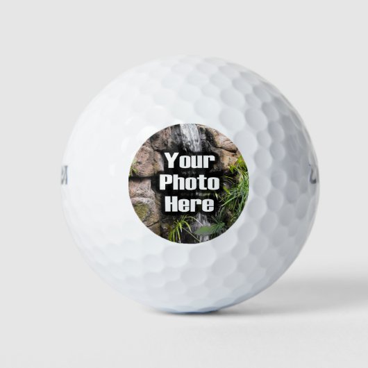 Foto Volledige kleur gepersonaliseerd Golfballen (Voorkant)