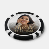 Foto voor 21e verpartij met proost poker chips (Enkel)